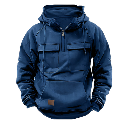 Praktischer Herren Hoodie Vieltaschen Design