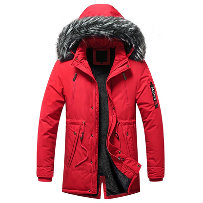 Herren Parka Warm Isoliert