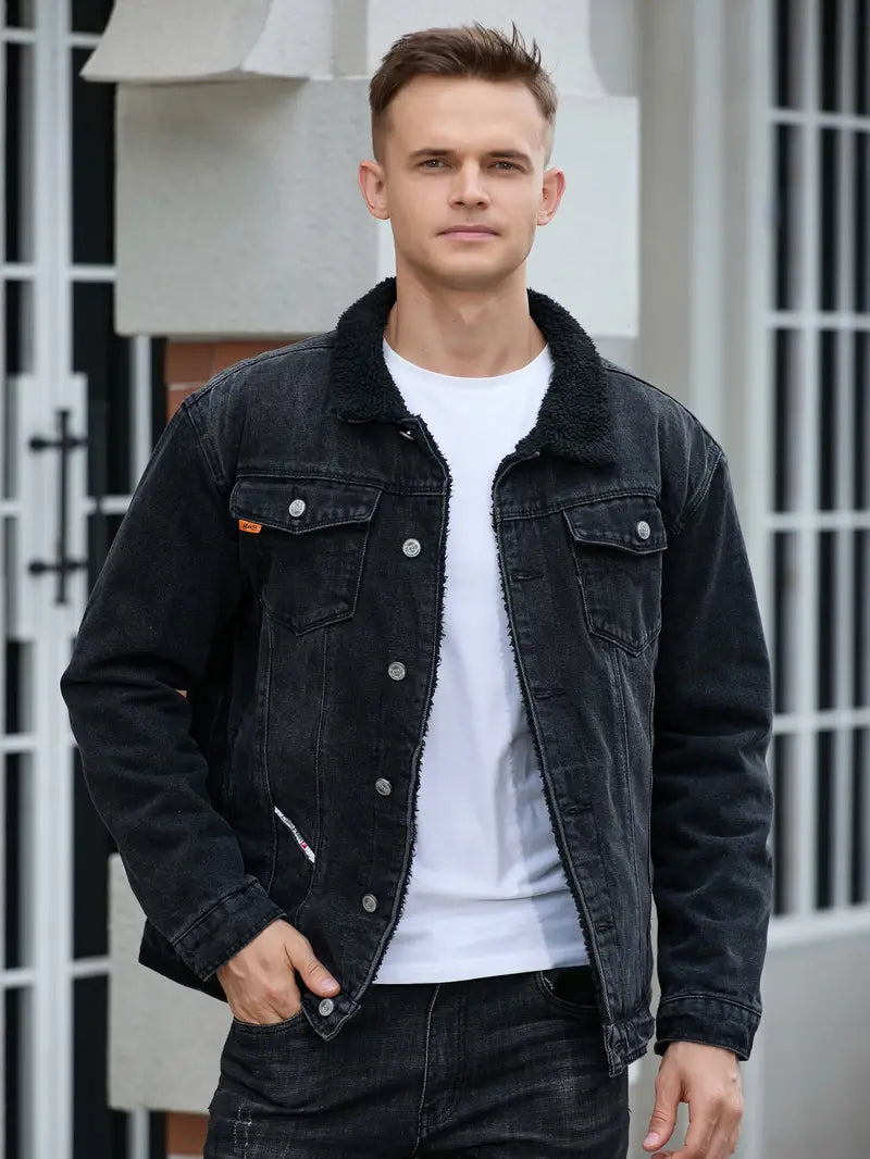 Herren Jeansjacke Relaxed Fit