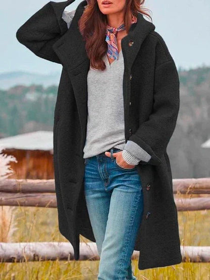 Warmes Winterkleid Gemütlich Damenjacke