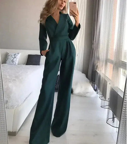 Eleganter Winter Jumpsuit Zeitlos Chic