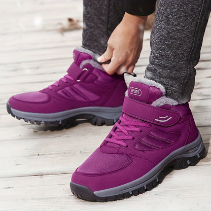 Wanderschuhe Damen Warm Fleece Isolierung