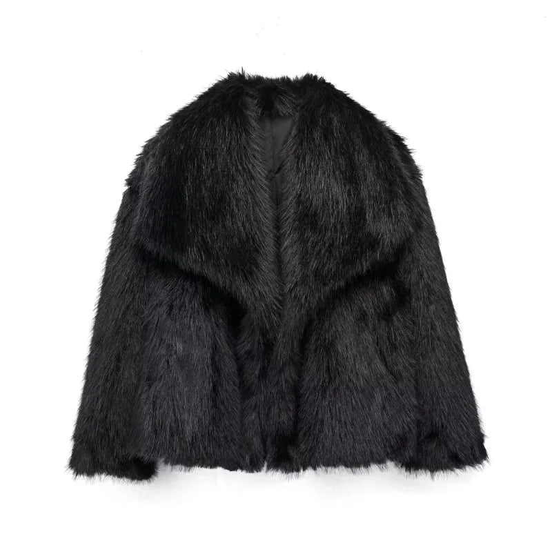 Stylische Damenwinterjacke Wärme