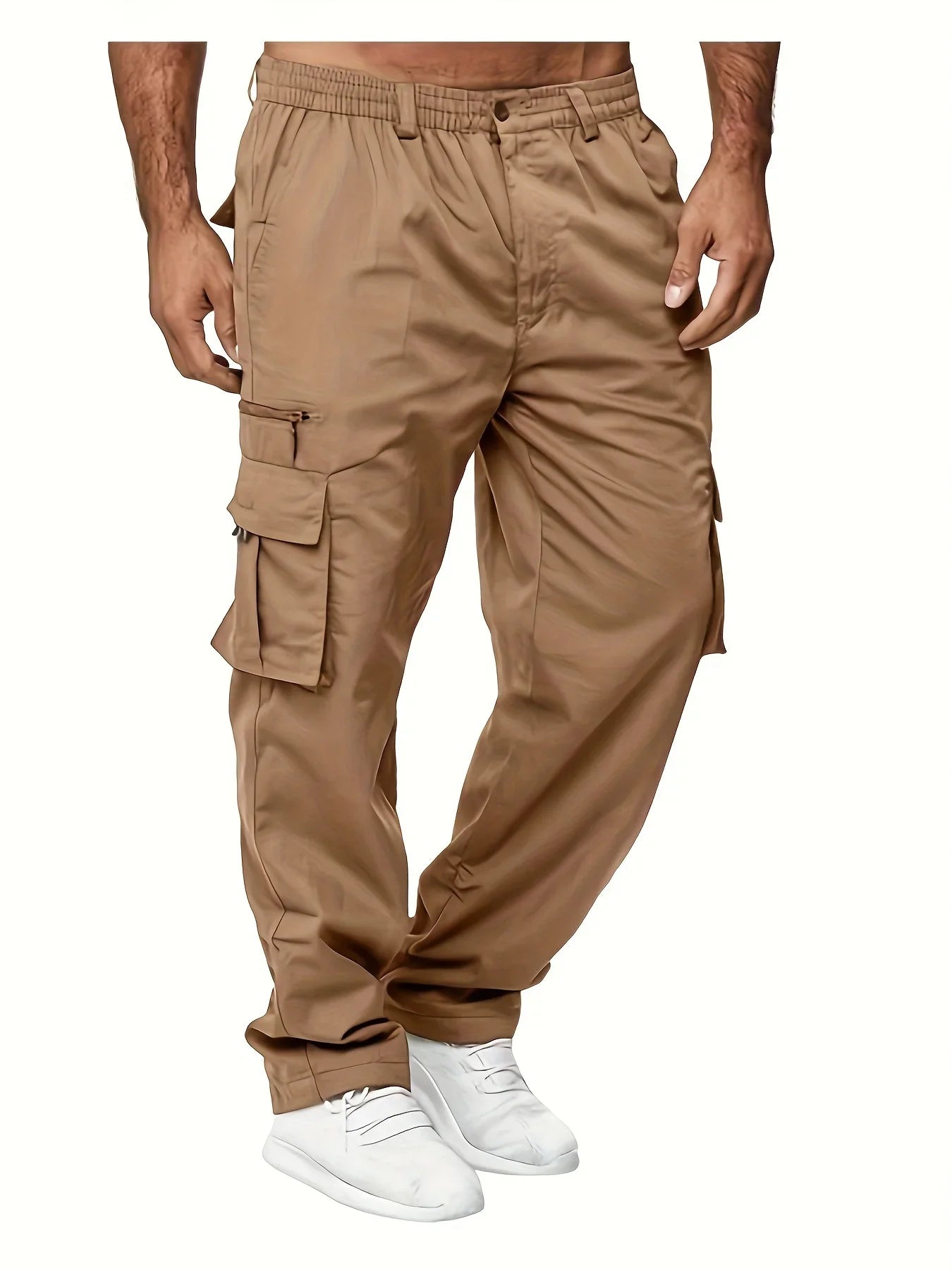 Bequeme Herren Cargo Hose Freizeit Stil