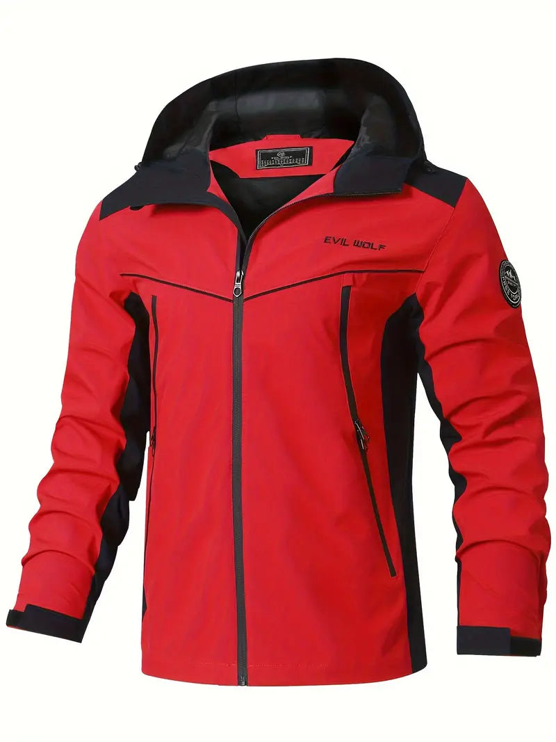 Herren Outdoor-Jacke Wasserabweisend Sportlich