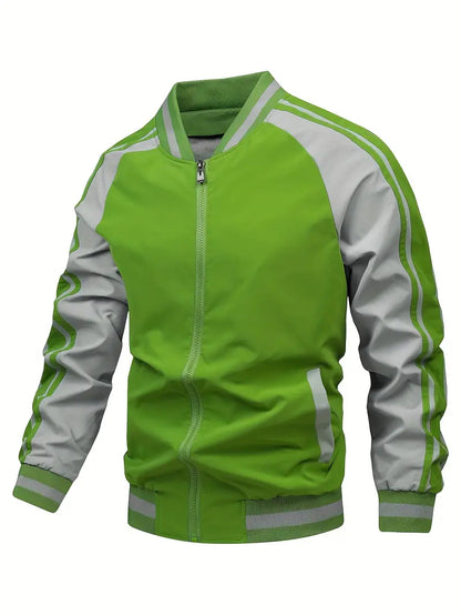Männer Grafik-Jacke Farbenfroh Modern