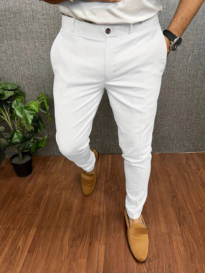 Elegante Herren-Anzughose Slim Fit