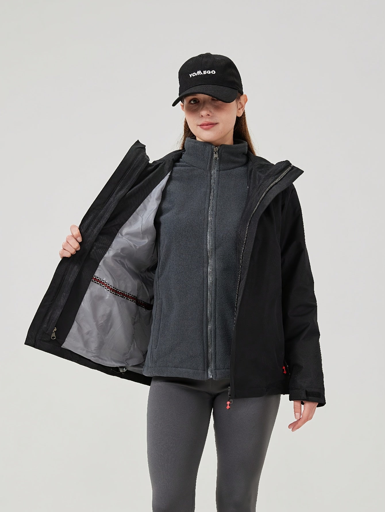 Damen Skijacke Warm Leicht Winter