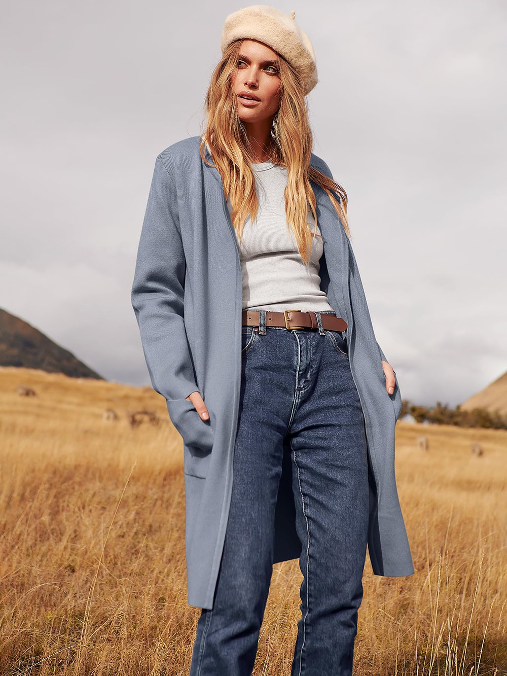 Stilvolle Damenjacke Mit Revers