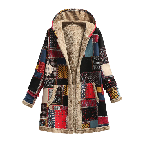 Stilvolle Winterjacke Skandinavisches Design - IdealeKleiden
