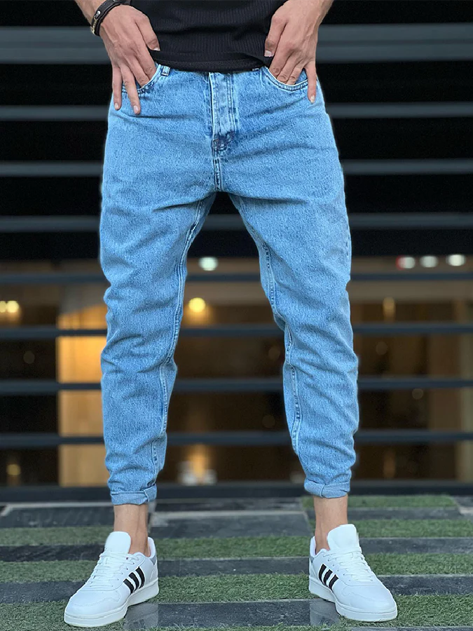Männer Jeans Slim Fit Stil - IdealeKleiden