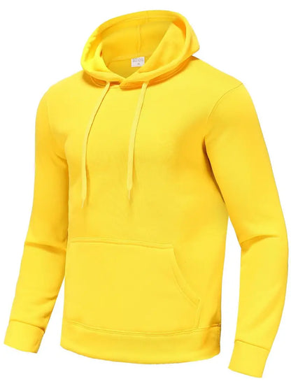 Herren Pullover Kapuze Modern Kordelzug