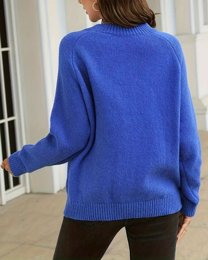 Elegante Damenkleider Rundhals Knöpfe - IdealeKleiden