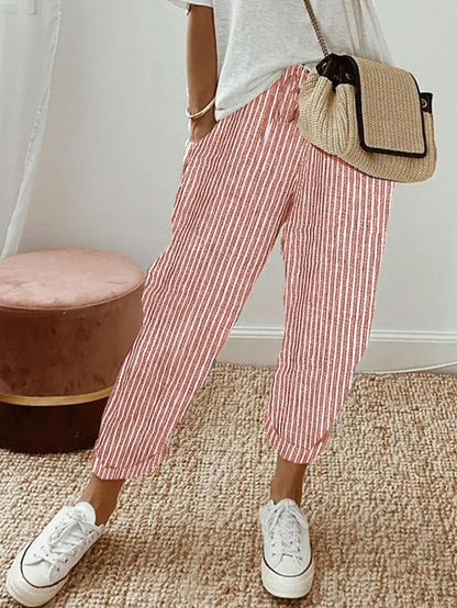 Helga | Elegante Leinenhose Sommer