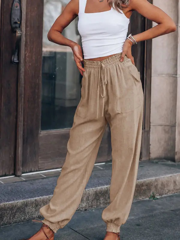 Modische Freizeithose Bequem Stylisch - IdealeKleiden