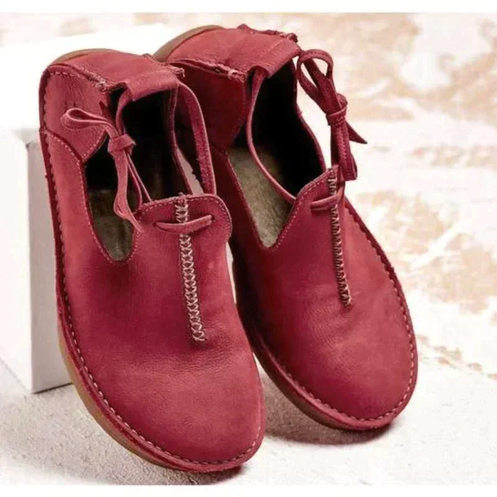 Leder-Damenschuhe Herbst Chic Stilettos
