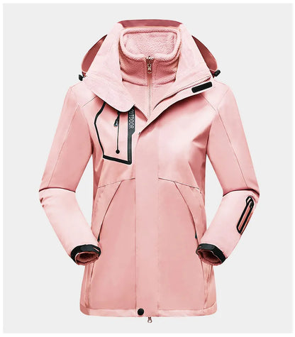 Praktische Damen Outdoorjacke 3-in-1