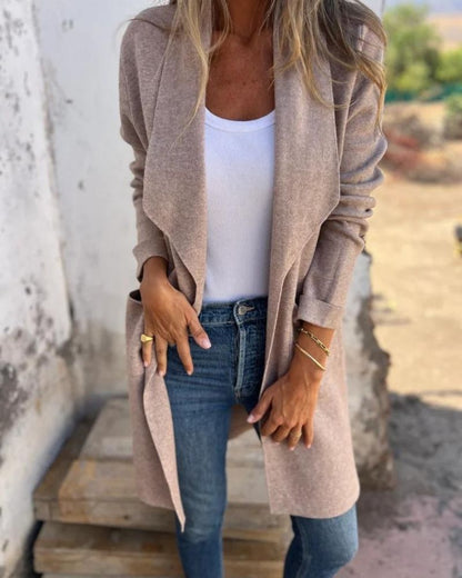 Lässige Damenjacke Oversized Cardigan