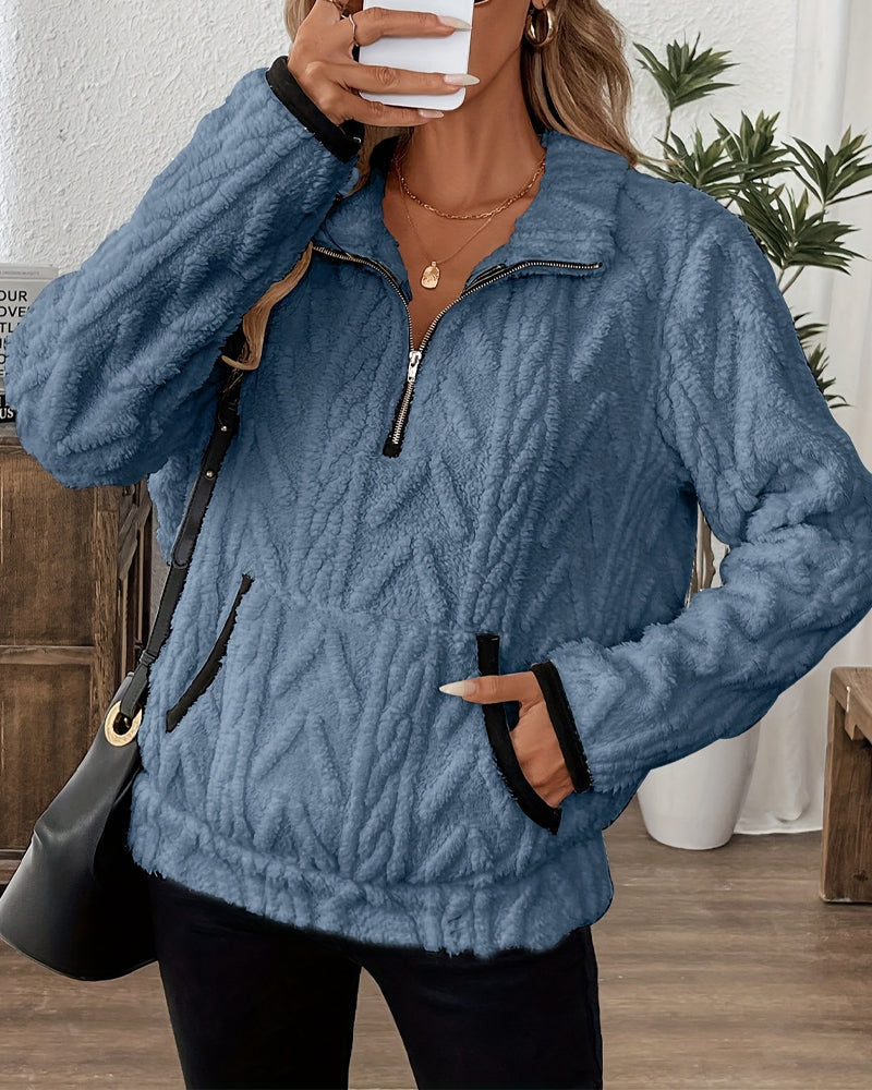 Reverskleid Flauschig Damen Winter