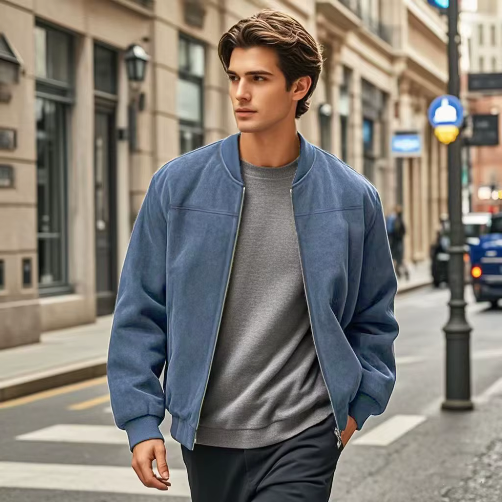 Herren Bomberjacke Modern Style