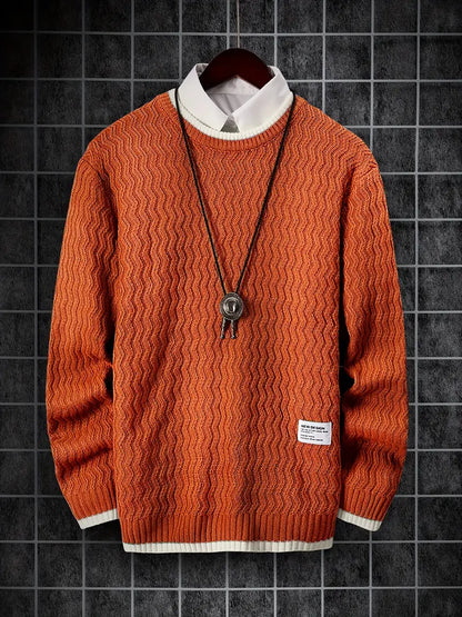 Lässiger Herren Pullover Relaxed Fit