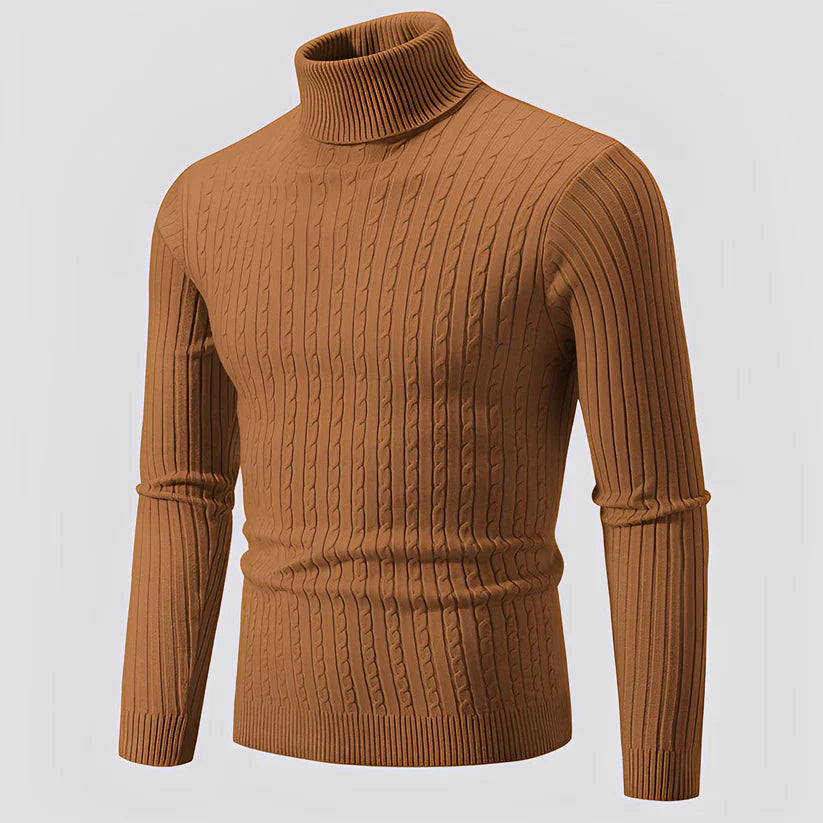 Stylish Rollkragen Pullover Herren Fashion