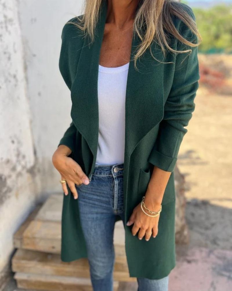 Lässige Damenjacke Oversized Cardigan