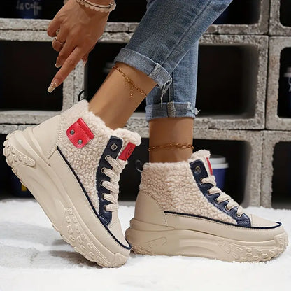 Warm gefütterte Damen Winterschuhe