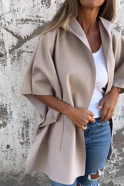 Stylische Winterjacke Entspannt Moderne Damenjacke - IdealeKleiden