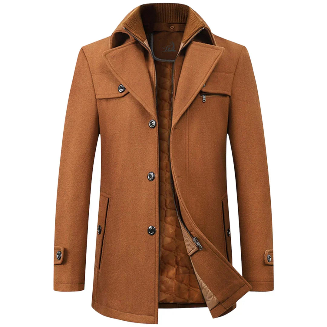 Stylische Herren Winterjacke Bequem