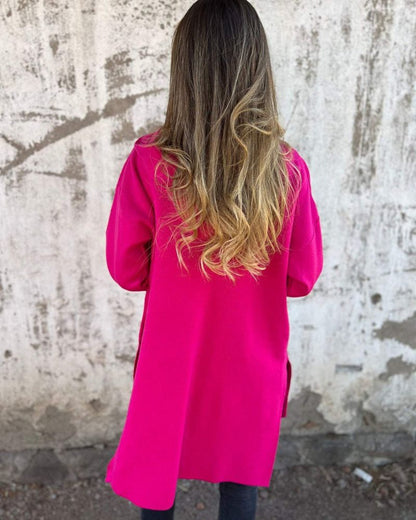 Kuschelige Cardigans Langarm Damen - IdealeKleiden