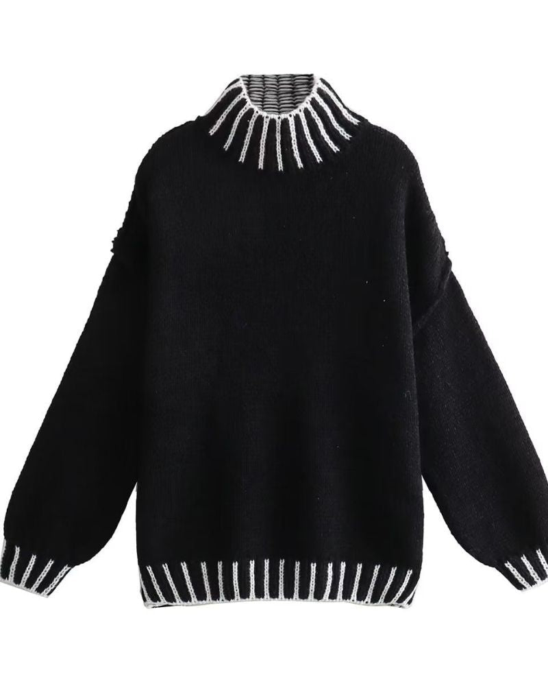 Damenschal und Poncho Strick