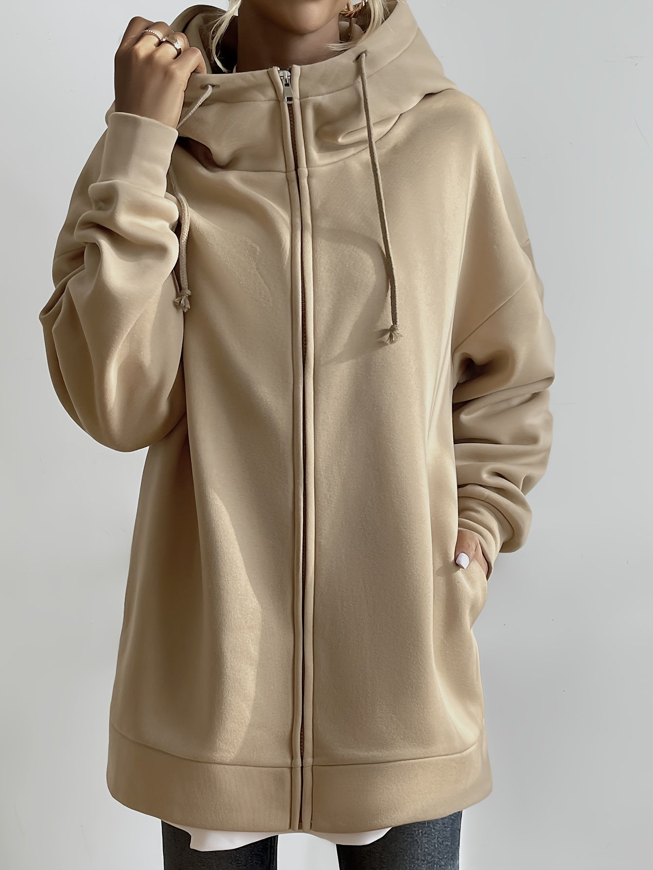 Sportliche Kapuzenjacke Bequem