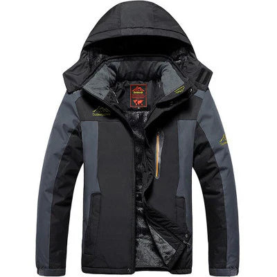 Damen Winterjacke Warm Kapuze Elegant