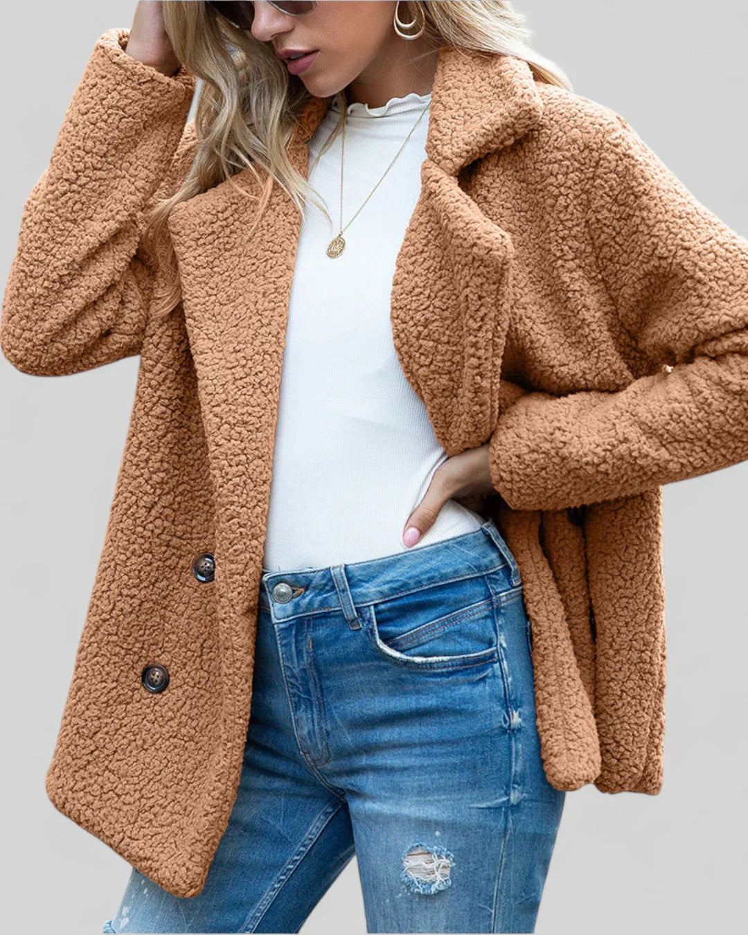 Elegante Damenjacke Weich und Stilvoll