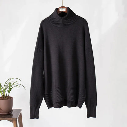 Bequemer Damen Pullover Locker Geschnitten
