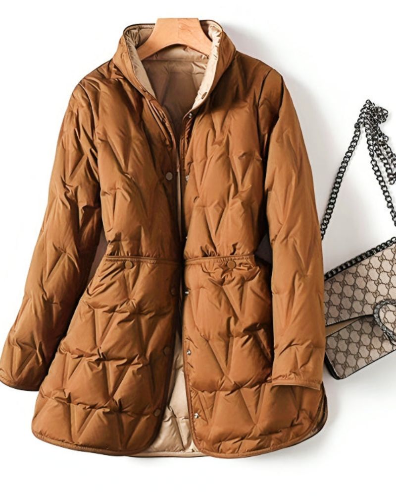 Stylischer Wintermantel Damen Modern
