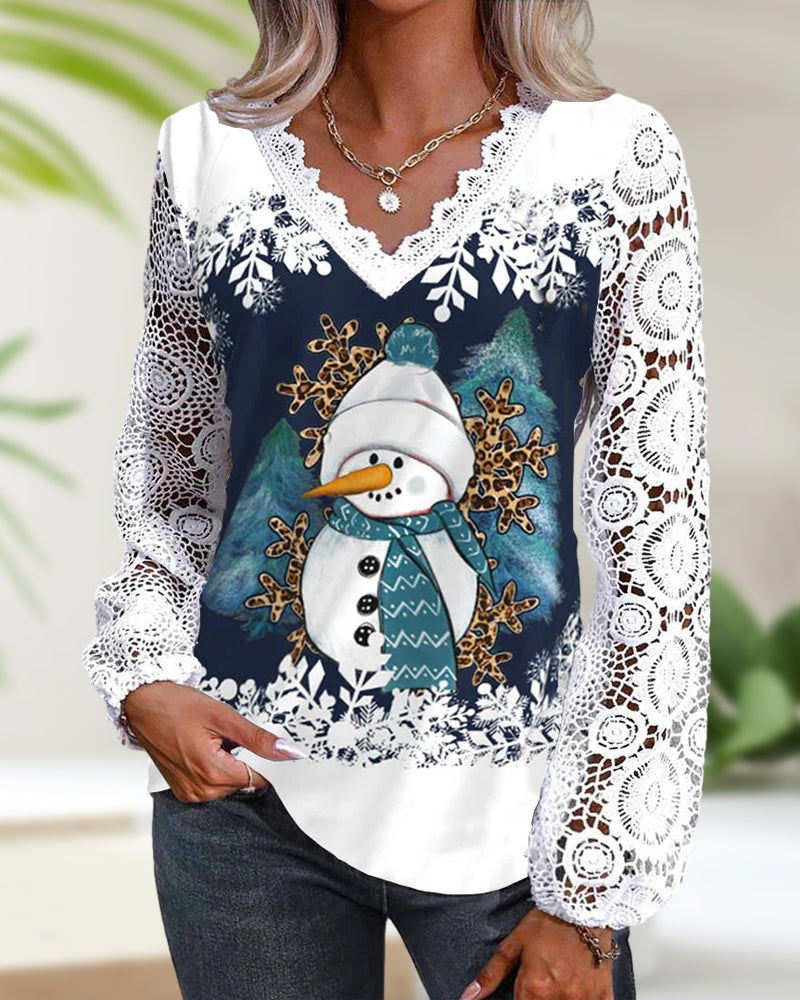 Elegante Kleidung | Spitze und Wintermuster