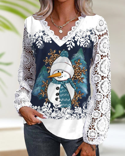 Elegante Kleidung | Spitze und Wintermuster