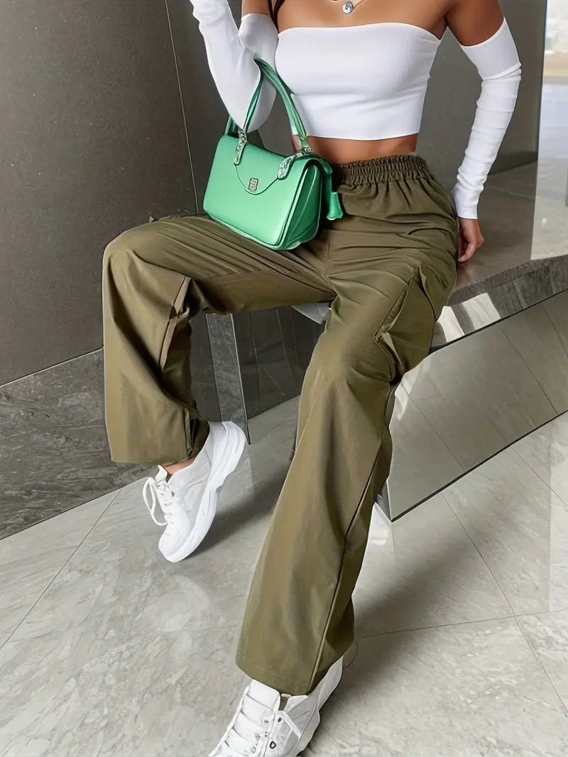 Isabella - Mode Cargohose Frauen - IdealeKleiden