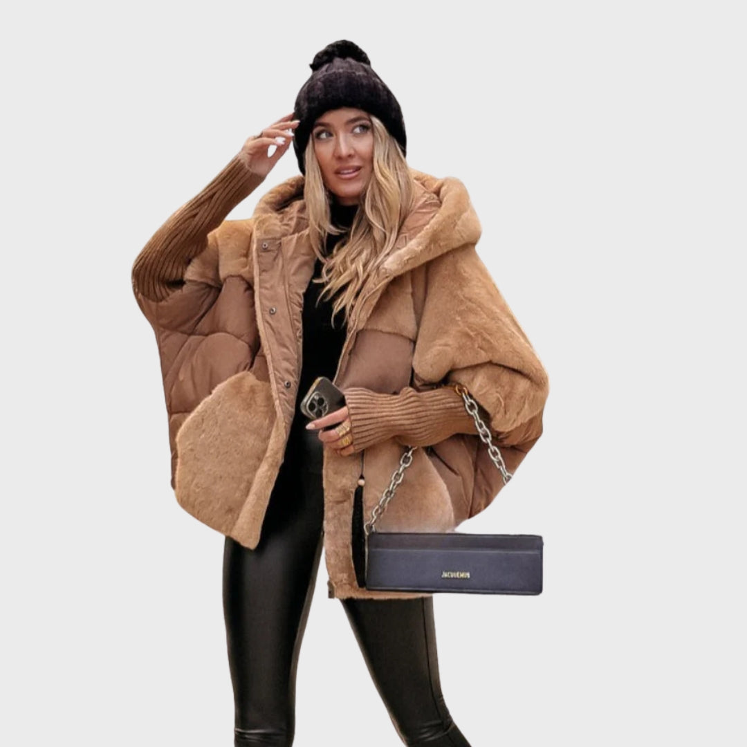 Herbstjacke Damen Stylisch Daunenfill - IdealeKleiden
