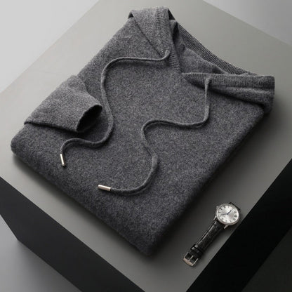 Frühlings Kaschmir Pullover Kapuze Modern
