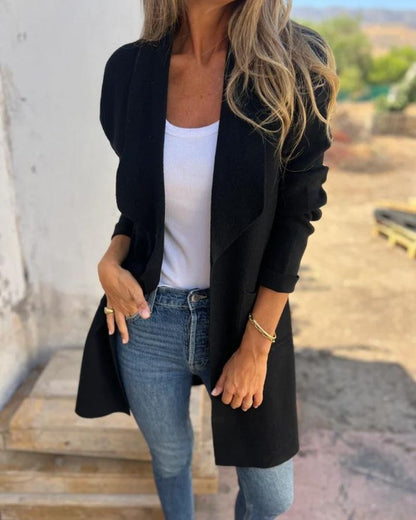 Lässige Damenjacke Oversized Cardigan