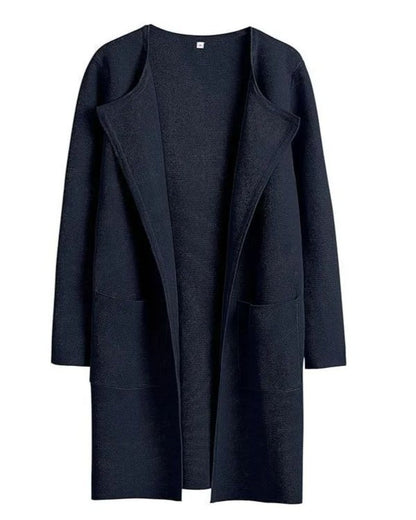 Elegante Damenmantel Rever Klassisch