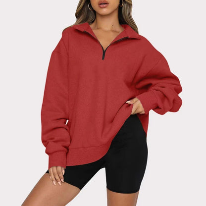 Stylische Winterjacke Zip Jumper Modern Lässig