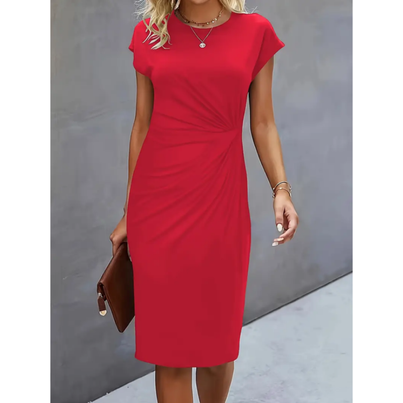 Elegantes Damenkleid Midi Länge Abendgarderobe