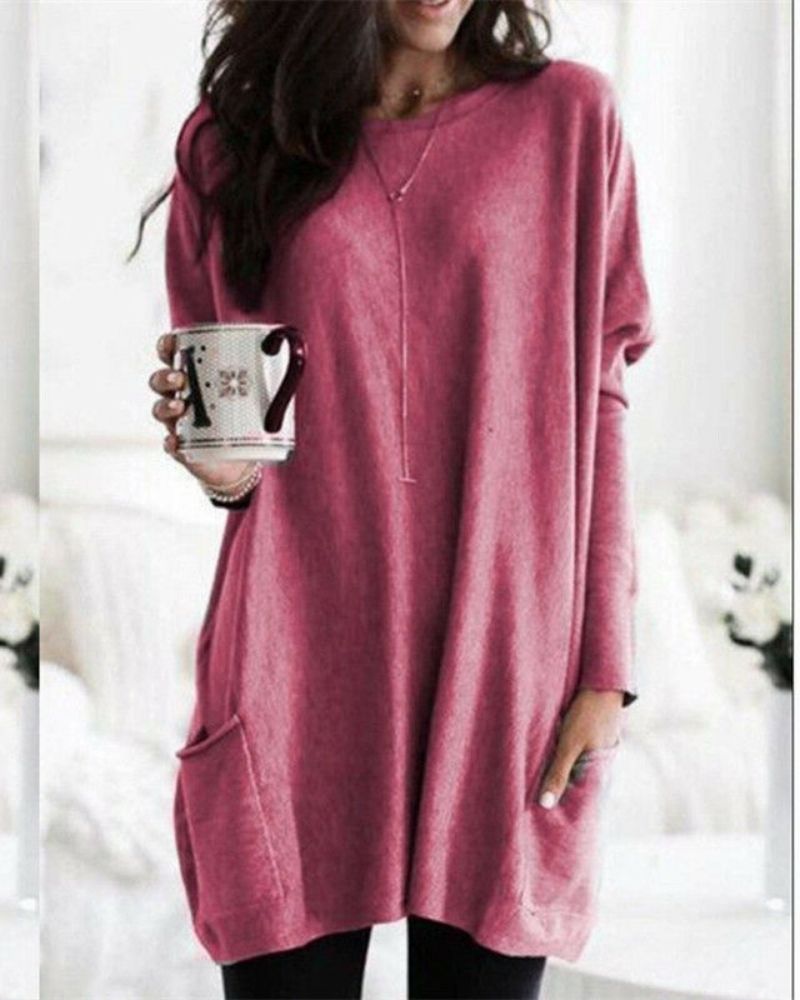 Bequeme Frauen Sweatshirts Modern Style - IdealeKleiden
