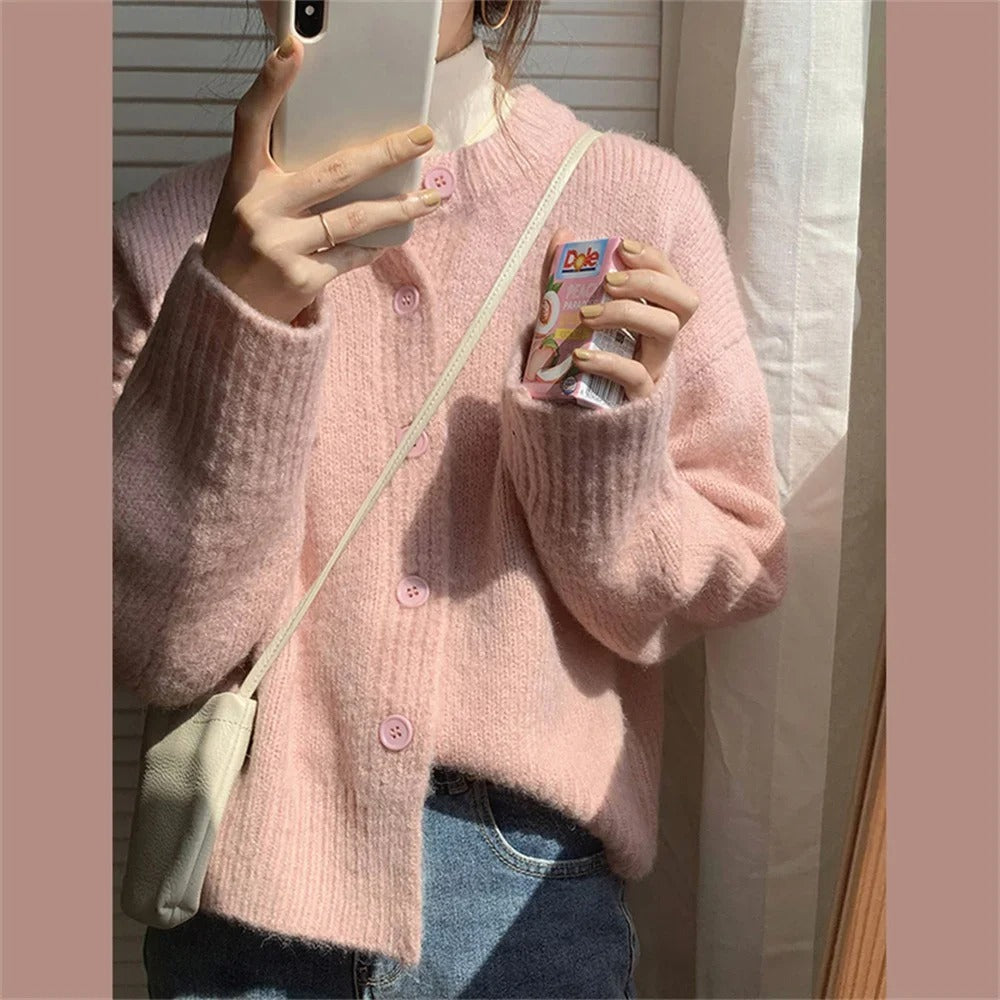 Bequemer Strickpullover Gemütlich Lässig - IdealeKleiden