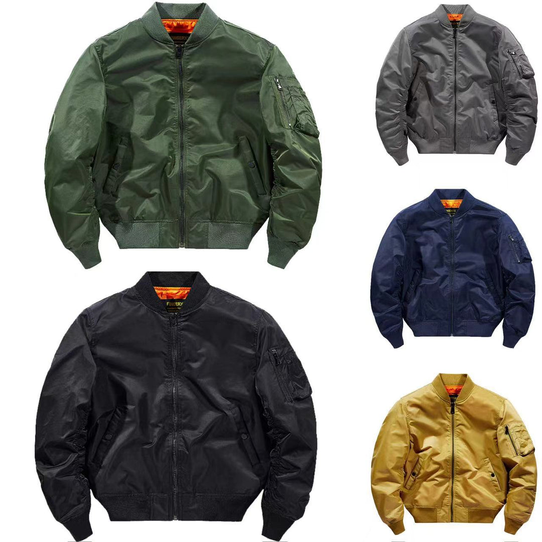 Wasserdichte Bomberjacke Herren Outdoor - IdealeKleiden