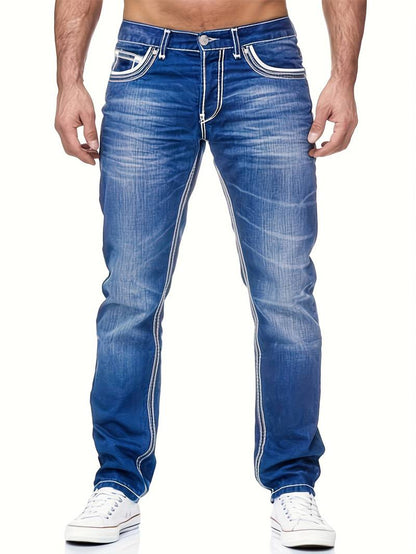 Herren Jeans Ripped Used Look